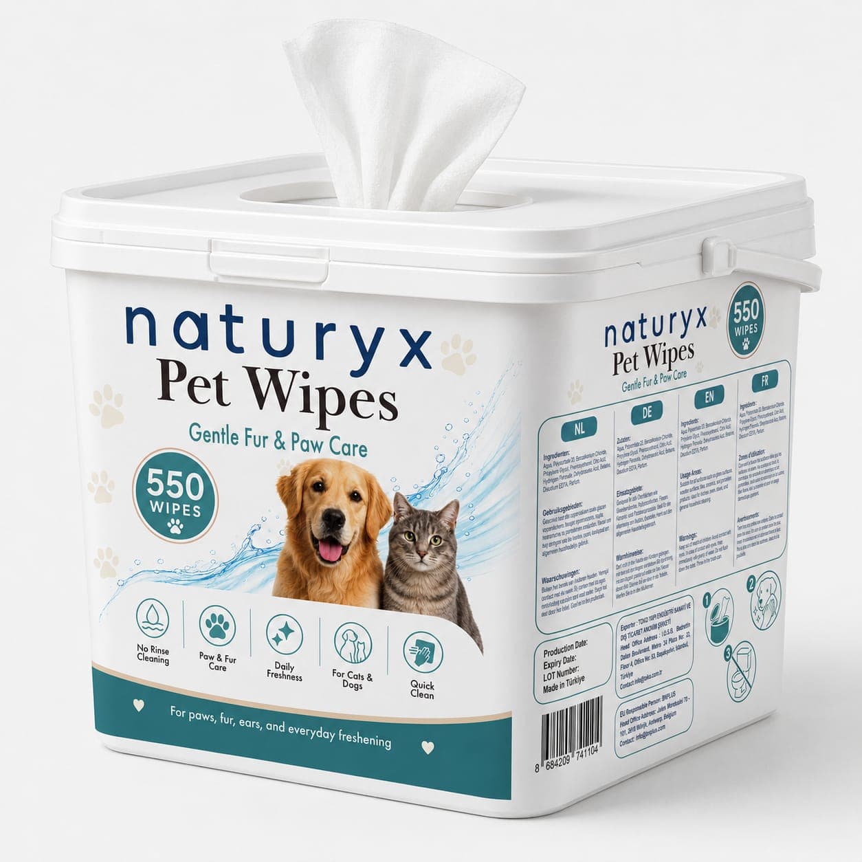 Naturyx Pet Wipes